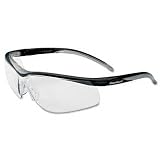 KLEENGUARD V40 Contour Safety Glasses, Nylon/ Rubber Frame, Clear Frame/Lens