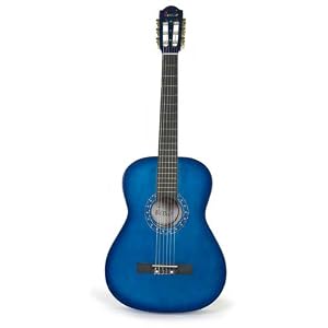 BeBoP 3 4-Size Student Guitar Package - Blue Sunburst by 