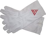 Thumbnail image for Royal Arch Masonic Polyester Gloves