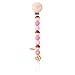 Heimess 734710 - Schnullerkette Ros�/natur I
