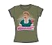 Search : I Love Lucy - Waaaaahhhh!!! Juniors / Girls T-Shirt In Light Olive