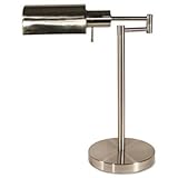 Ledu Adjustable Full Spectrum Table Lamp Brushed Steel 16-1/2in High Energy ....
