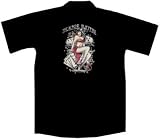 NEW Las Vegas Casino Poker Martini Babe Work Shirt, Man's Ruin, Lucky 13