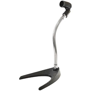 Pyle-Pro PMKS8 U-Base Gooseneck Desktop Microphone Stand