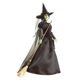 Childrens Toyshop  Toys : Barbie: The Wizards of Oz Wicked Witch of the West Collector Doll