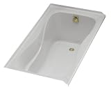 Bathroom Tub by Kohler - K-1219-R in Almond