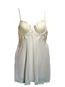 Linea Donatella 2 Pc Ivory Negligee & Thong M