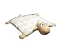 Kyjen Plush Puppies Dog Squeaker Mat Toy, Sheep, Large