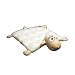 Kyjen Plush Puppies Dog Squeaker Mat Toy, Sheep, Large