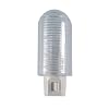 GE 51023 Rounded Clear Shade Incandescent Night Light