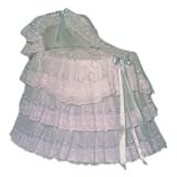 Ribbons and Lace Liner Skirt and Hood w Valance -... by Unknown