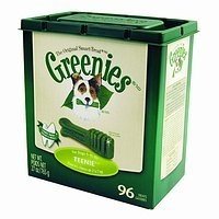 Greenies Dental Treats for Dogs, Teenie Pack, 27 oz, 96 chews
