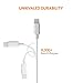 Direct(TM) 2Pack 3ft & 2Pack 6ft iPhone Lightning Cable Charging Cord USB Cable for iPhone 6s,6s+,6plus,6 iPhone 5,5c,5s,iPad Mini,Mini2.iPad 5,iPod 7(White)