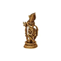 Statue Krishna mit Fl�te