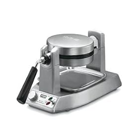 Belgian Waffle Maker, Non-Stick Plates, Single, 120V