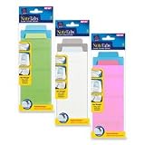 Avery Consumer Products Products - Traditional Tab, 3x7-1/2, 6/PK, TPA, PSTBE/WE - Sold as 1 PK - Note Tabs are a flexible organization tool that combines the best of notes, tabs, and flags in one. Self-adhesive tabs are made of a durable film material with a paper tab overlay. Tabs are transparent and repositionable. Perforate design offers the option of separating the body sections from the tab for extra highlighting and note-taking flexibility. Tabs will not lift ink when repositioned. Use