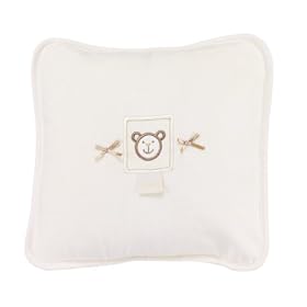 Lollipop Lane Teddy's Cottage Cushion (Cream)
