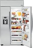 GE Profile 42 PSB42YSXSS Stainless Steel Built-In Side-By-Side Refrigerator