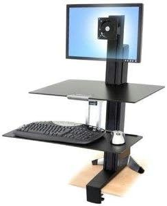 Ergotron Workfit-S Sit-Stand Workstation For Single Lcd Monitor Ld With Worksurface And "Product Category: Monitor / Display / Projector/Accessory"