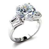 Jewelry - 5 Carat Clear CZ Ring