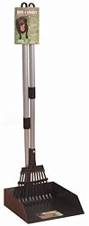 Precision Pet Little Stinker Heavy-Duty Poop Scoop with Rake, Large Pan