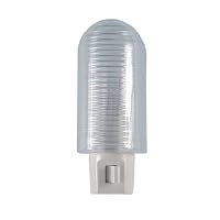 GE 51023 Rounded Clear Shade Incandescent Night Light