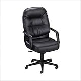 2090 Pillow-Soft Series High-Back Chair Fabric: Blue