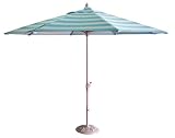 11 Foot Umbrella,  Lennar Stripe
