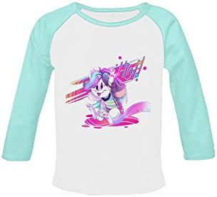 HuaT Hoi Temmie Cat Undertale Green Baby Organic Long Sleeve Shirt (USA Size)
