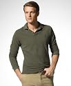 Polo by Ralph Lauren Long Sleeve Mesh Knit Polo