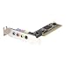 Startech.com 4 Channel Low Profile PCI Sound Adapter Card AC97 3D Audio Effects
