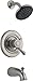 Delta T17478-SS Leland Monitor 17 Series Tub and Shower Trim, Stainless