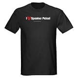 I Heart Speaker Pelosi Nancy pelosi Dark T-Shirt by CafePress