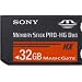 Sony 32 GB Memory Stick PRO-HG HX Duo Flash Memory Card MSHX32G (Black)