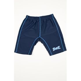 Buy BabyBanz UV Swim Short, Navy White, 18 Months-2T by BabyBanz