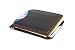 Handmade - Rustic Leather Money Clip, Dark Brown