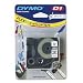 Electronics : Dymo/CO Star 3/4  BLACK PRINT/WHITE FABRIC D ( 16954 )
