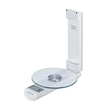 Soehnle Pronto Digital Kitchen Scale, (Wall Mounted with Timer), 3 kg