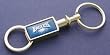 Philadelphia Eagles Gold Tone Valet Keychain