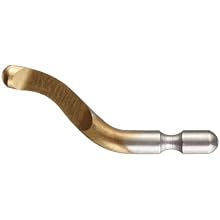 Royal B-10T B Series Deburring Blade, Standard-Duty, High-Speed Steel, with Titanium Coat (Pack of 10)