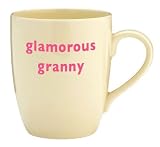 Big Tomato Company Glamorous Granny creamware mug
