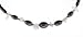 Hematite Necklace 16-18 Inches in Length - Rose Quartz Chips