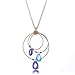Bling Jewelry 18K Gold-Filled Gemstone Multi-Hoop title=
