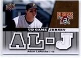 2009 Upper Deck UD Game Jersey #JG-LA Adam LaRoche - Pittsburgh Pirates (Baseball Cards)