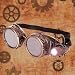 Steampunk Spelunker Goggles - Antique Brass Finish