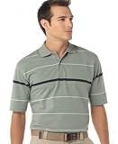 IZOD Golf XFG Short Sleeve Striped Pique Polo