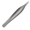 Splitterpinzette nach Feilchenfeld - extrafeine Spitze - gerieft - rostfreier Edelstahl - garantierte Qualit�t nur bei Bestellung direkt �ber Med. Instr. May