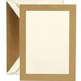 Gold Frame Printable Invitations