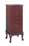 Powell Cherry Jewelry Armoire