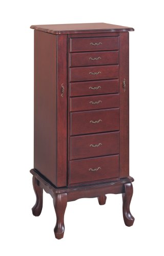 Powell Cherry Jewelry Armoire